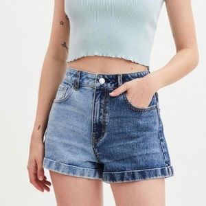 PacSun Two-Toned Denim Shorts